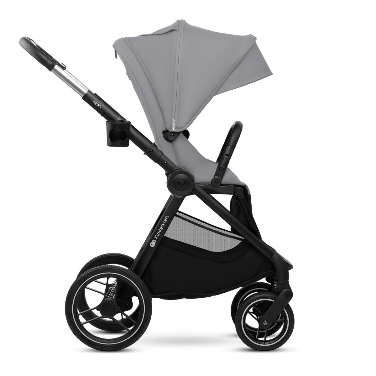 KINDERKRAFT NEA 2 2W1 PLATINIUM GREY