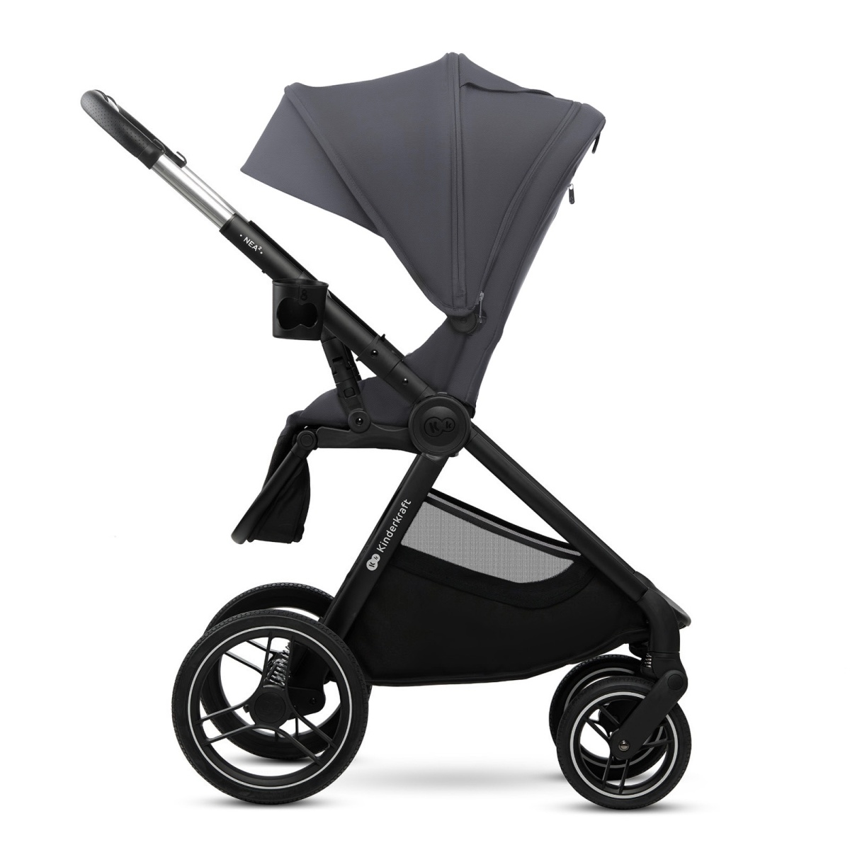KINDERKRAFT NEA 2 2W1 DEEP GREY