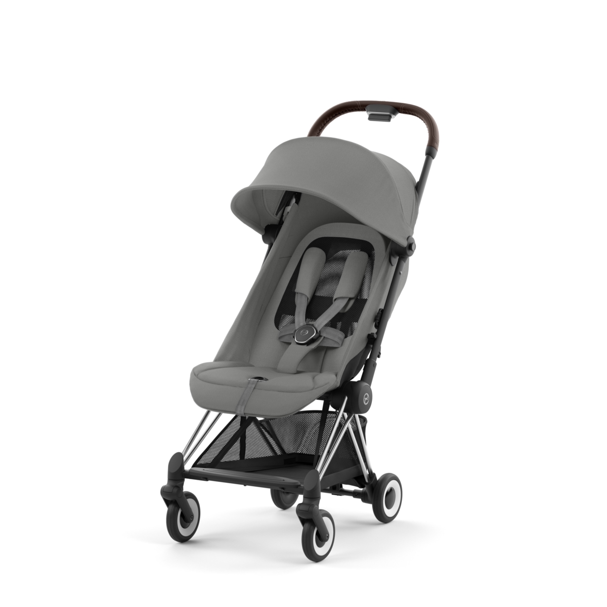 CYBEX COYA CHROME DARK BROWN MIRAGE GREY