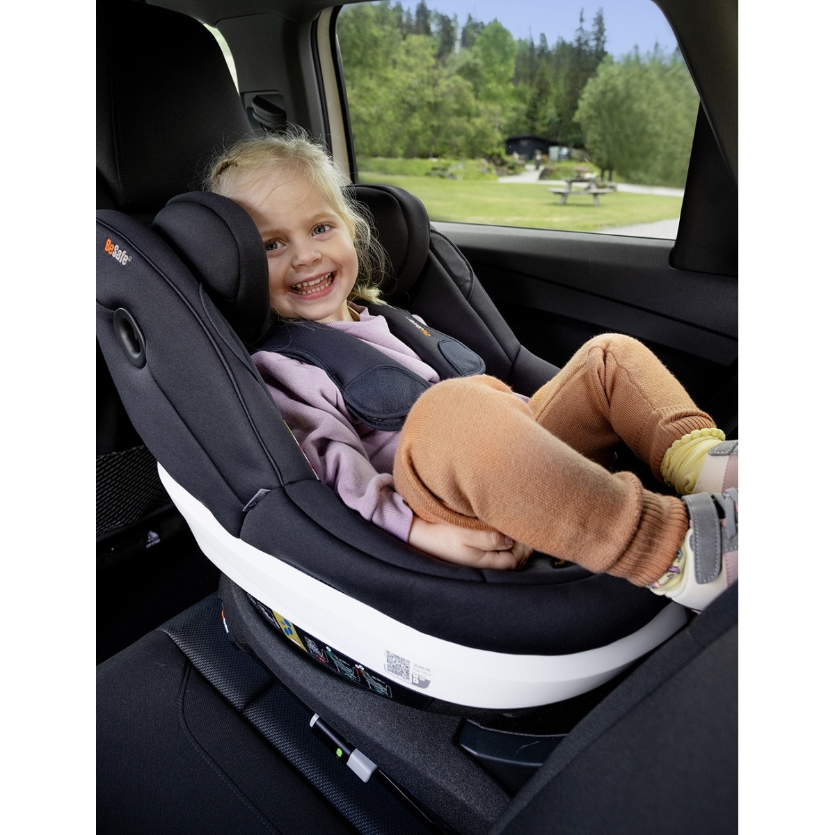 BESAFE BEYOND 360 DARK GREY MELANGE + BAZA BEYOND