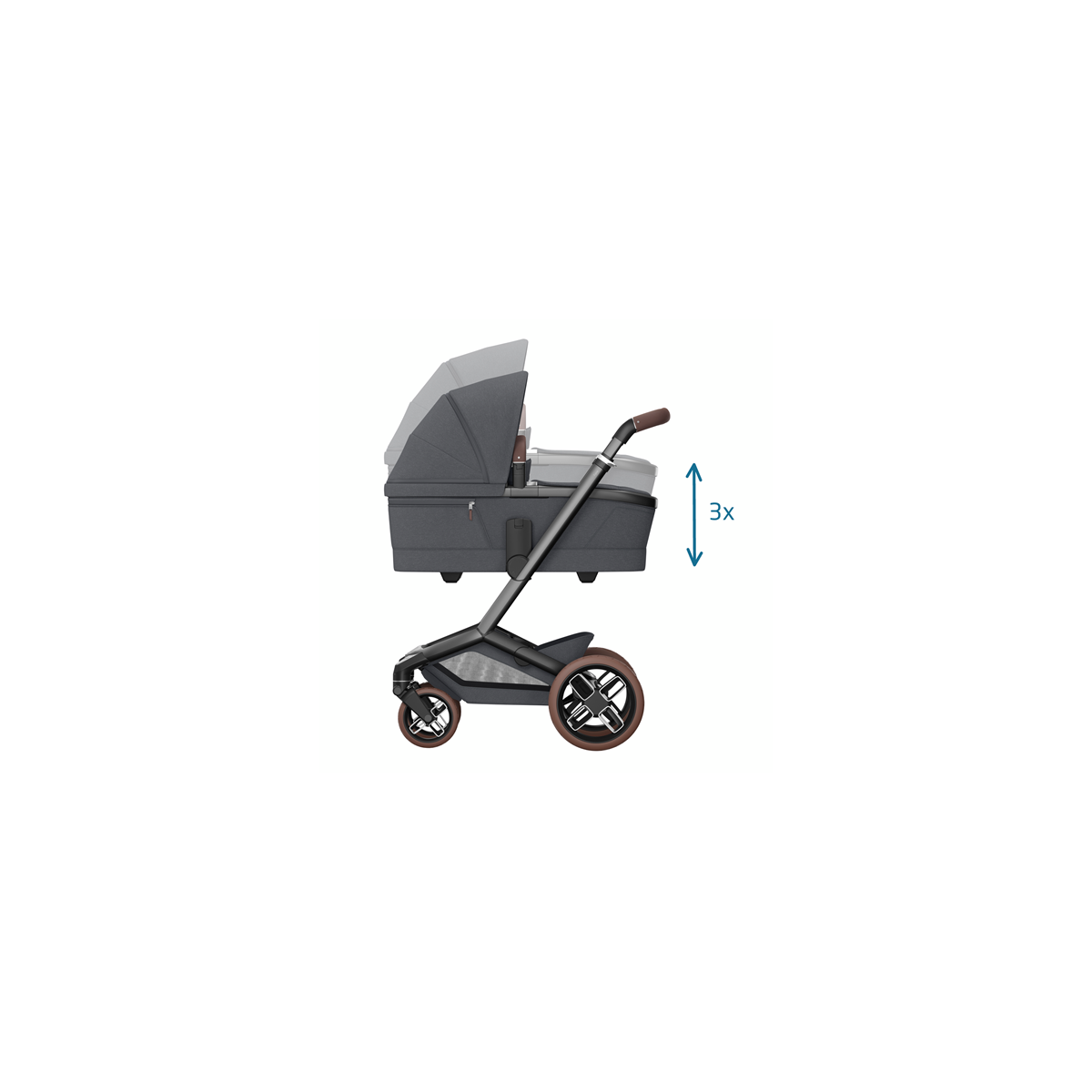 MAXI COSI FAME 2w1 TWILLIC GRAPHITE