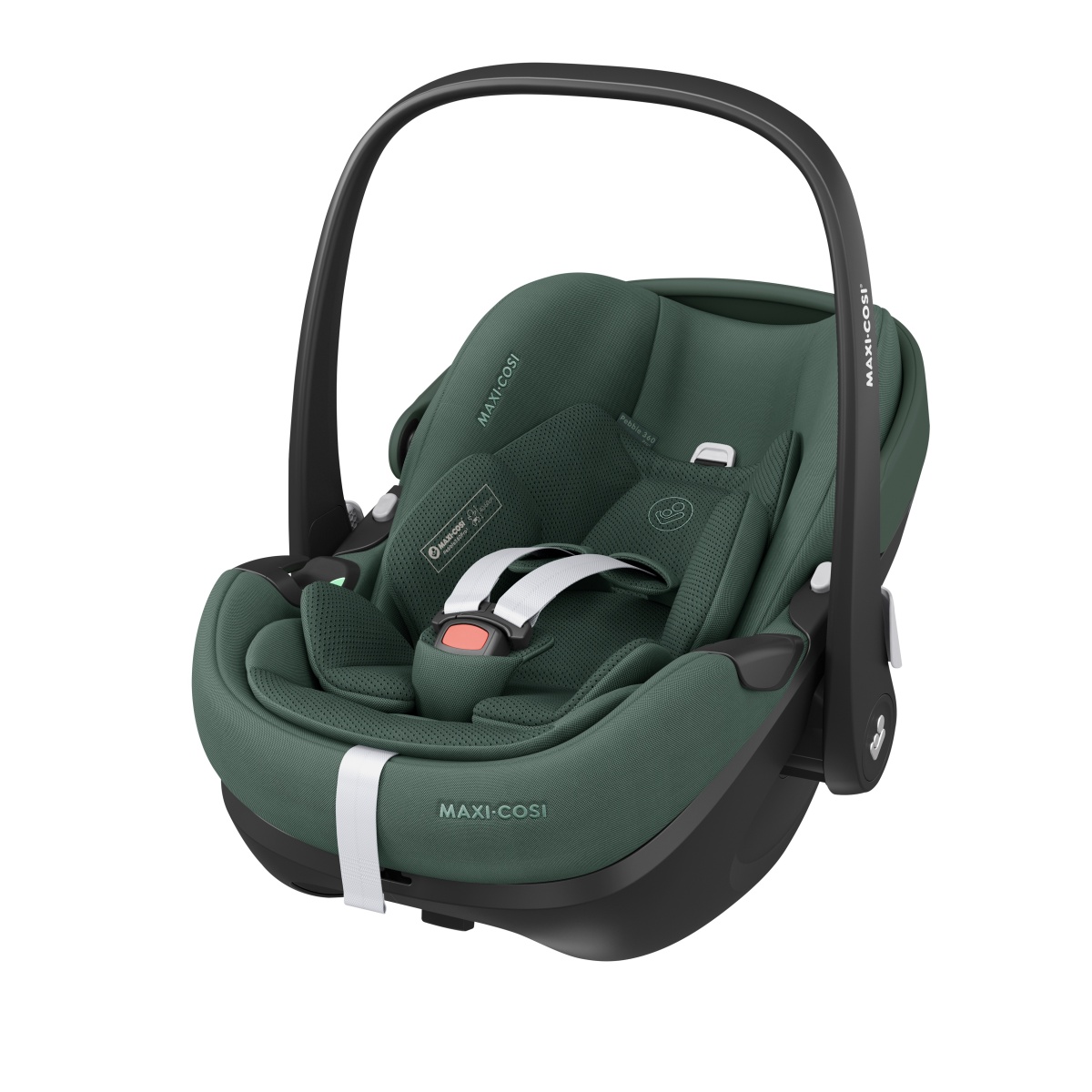 MAXI COSI PEBBLE 360 PRO 2 ESSSENTIAL GREEN + FAMILYFIX 360 PRO SlideTech™
