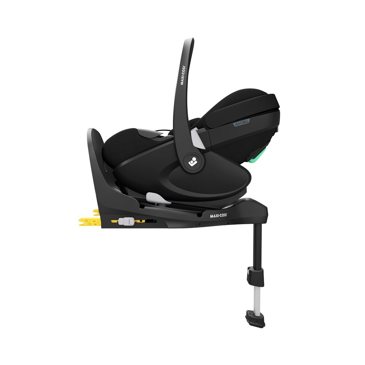 MAXI COSI PEBBLE 360 PRO 2 TWILLIC BLACK + FAMILYFIX 360 PRO SlideTech™