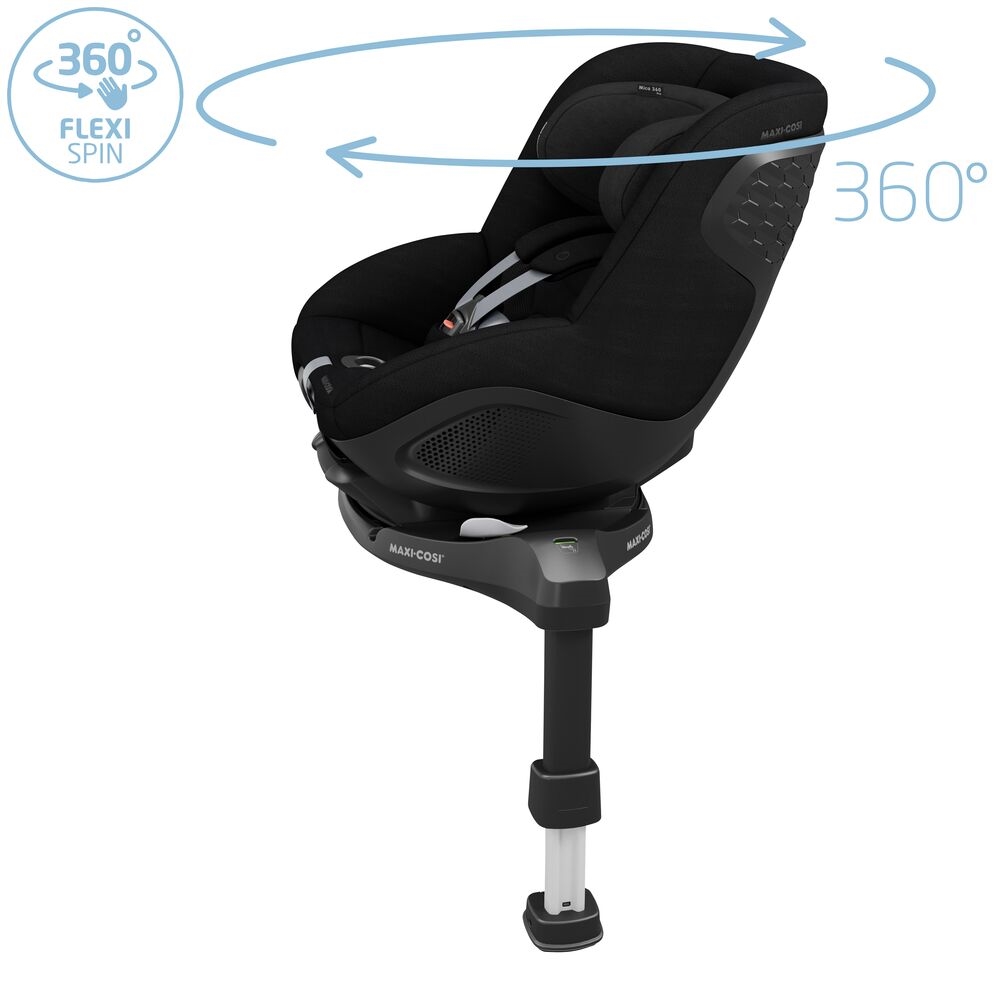 MAXI COSI MICA 360 PRO Slide Tech® AUTHENTIC BLACK