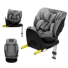 KINDERKRAFT FOTELIK I-FIX COOL GREY