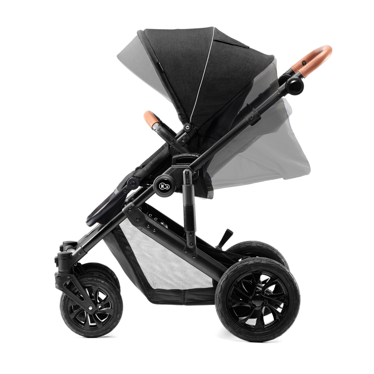 KINDERKRAFT PRIME 3W1 MINK PRO DEEP BLACK