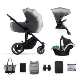 KINDERKRAFT PRIME 2 3W1 MINK PRO GREY SHADOW