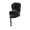CYBEX ANORIS T2 I-SIZE PLUS SEPIA BLACK
