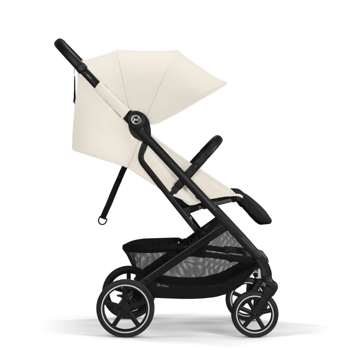 CYBEX BEEZY BLK CANVAS WHITE