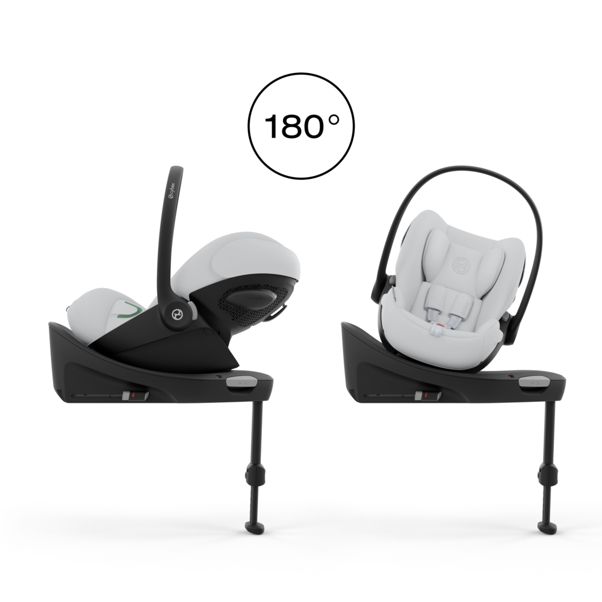 CYBEX CLOUD G I-SIZE FOG GREY+BAZA G