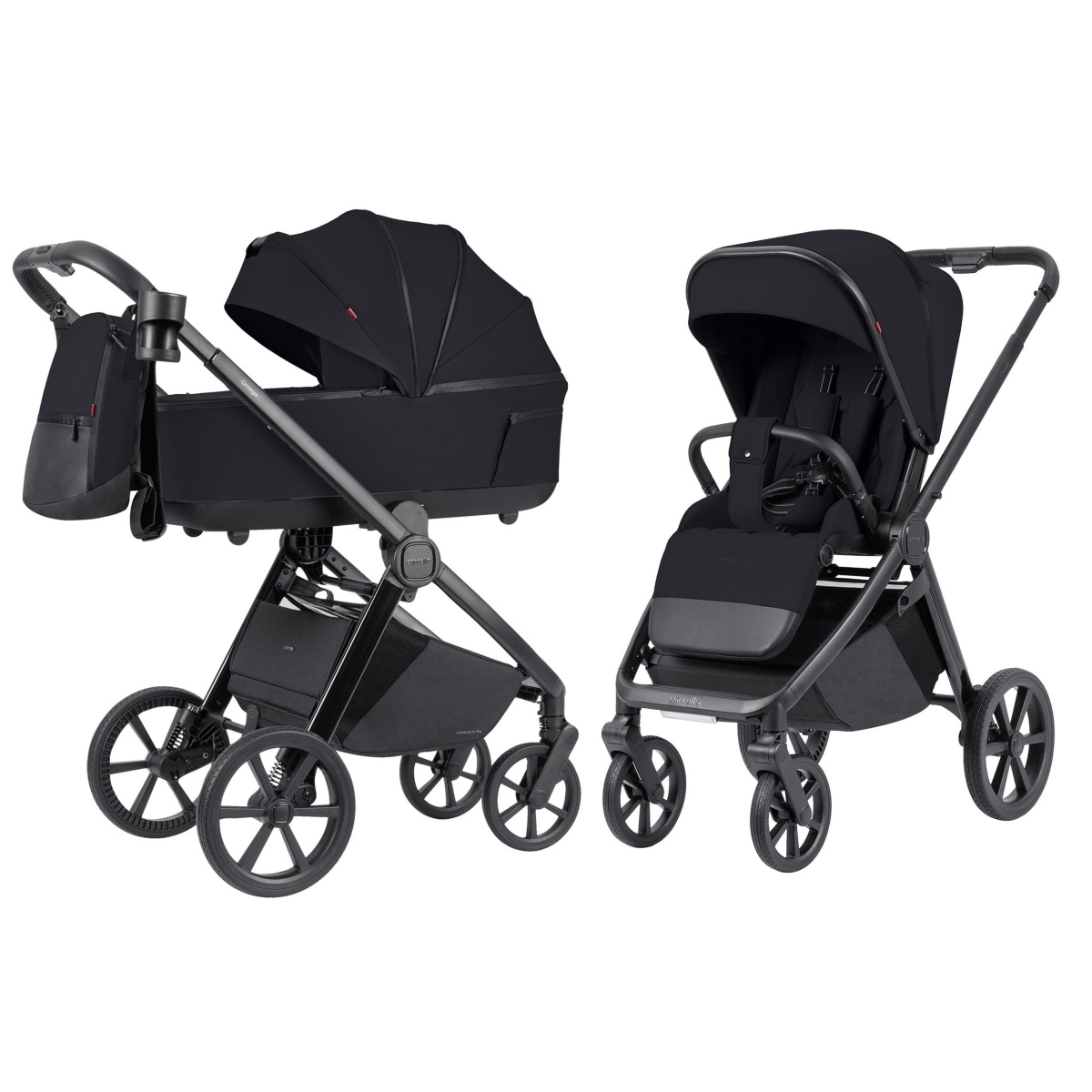 CARRELLO OMEGA PLUS 2W1 COSMO BLACK