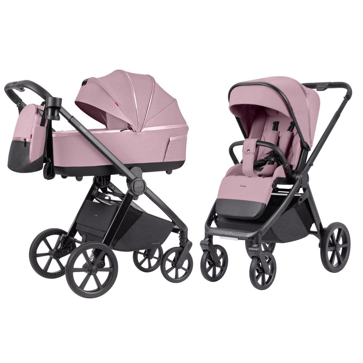CARRELLO OMEGA PLUS 2W1 GALAXY PINK