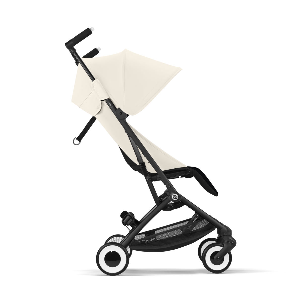 CYBEX LIBELLE BLK CANVAS WHITE