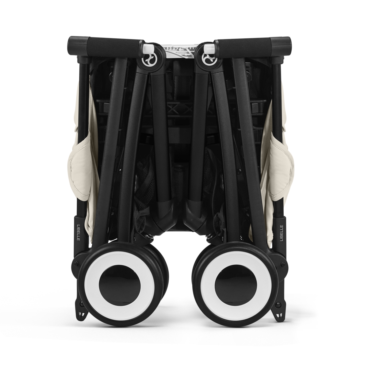 CYBEX LIBELLE BLK CANVAS WHITE