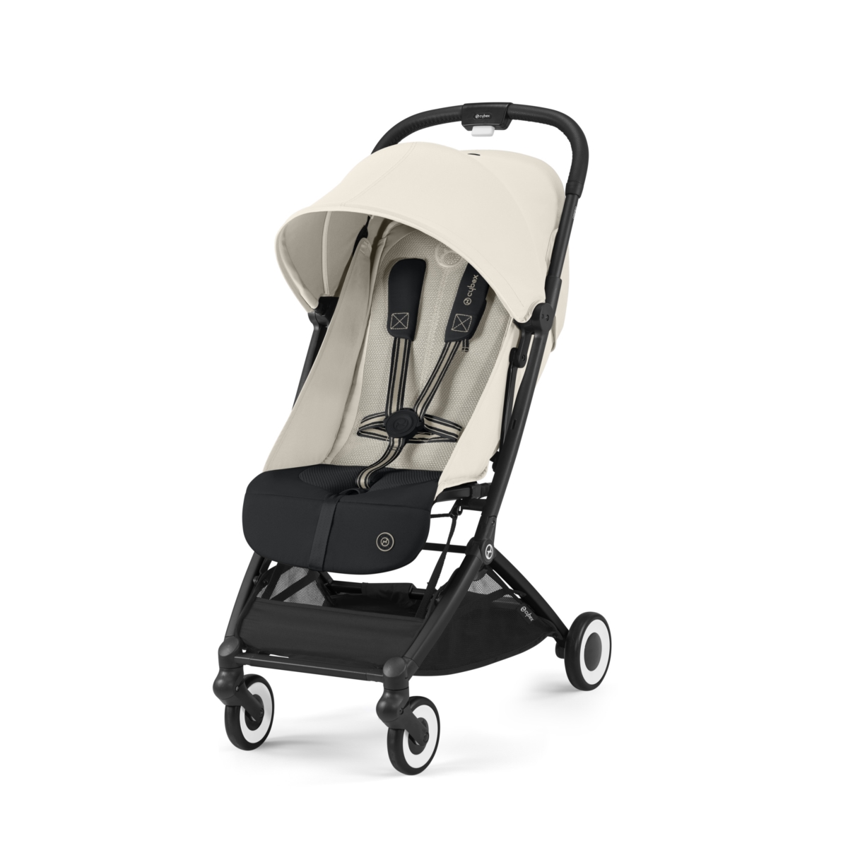 CYBEX ORFEO BLK CANVAS WHITE