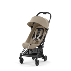 CYBEX COYA MATT BLACK COZY BEIGE