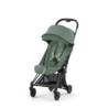 CYBEX COYA MATT BLACK LEAF GREEN
