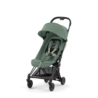 CYBEX COYA MATT BLACK LEAF GREEN