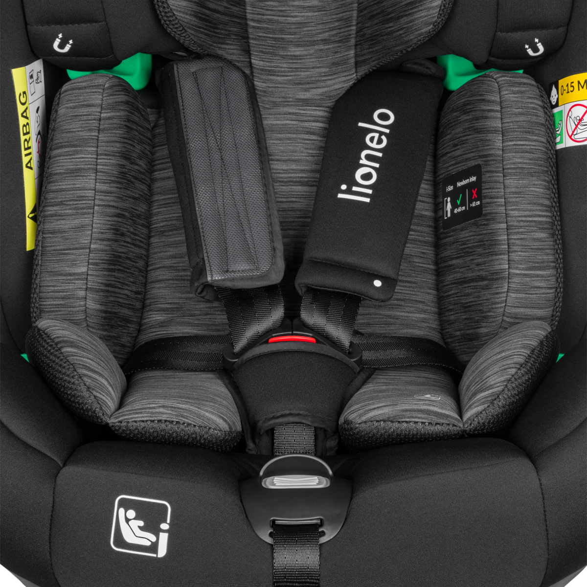 LIONELO BRAAM I-SIZE BLACK CARBON