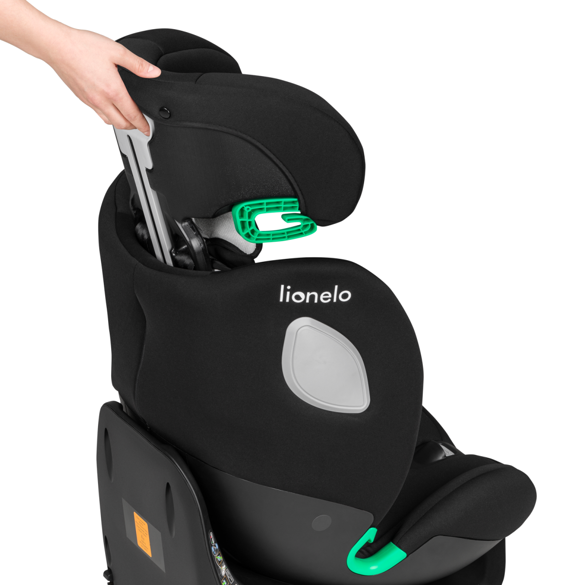 LIONELO BRAAM I-SIZE BLACK CARBON