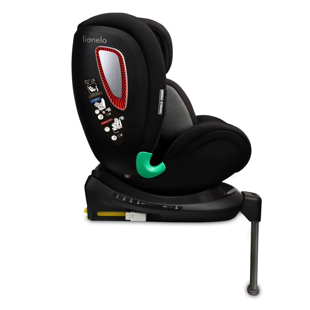 LIONELO ANTOON PLUS I-SIZE BLACK ONYX