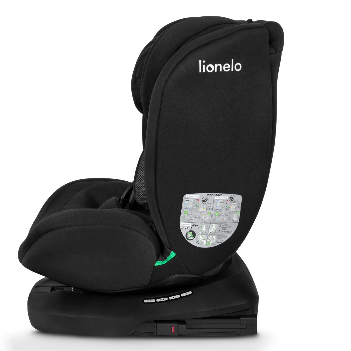 LIONELO BASTIAAN I-SIZE BLACK CARBON