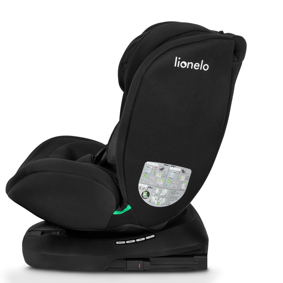 LIONELO BASTIAAN I-SIZE BLACK CARBON