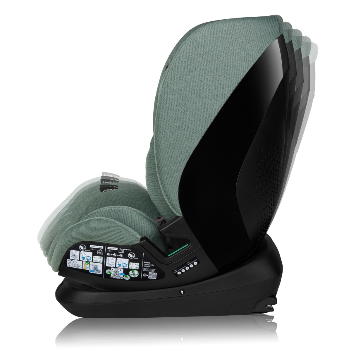 LIONELO LAVENDER I-SIZE GREEN PISTACHIO