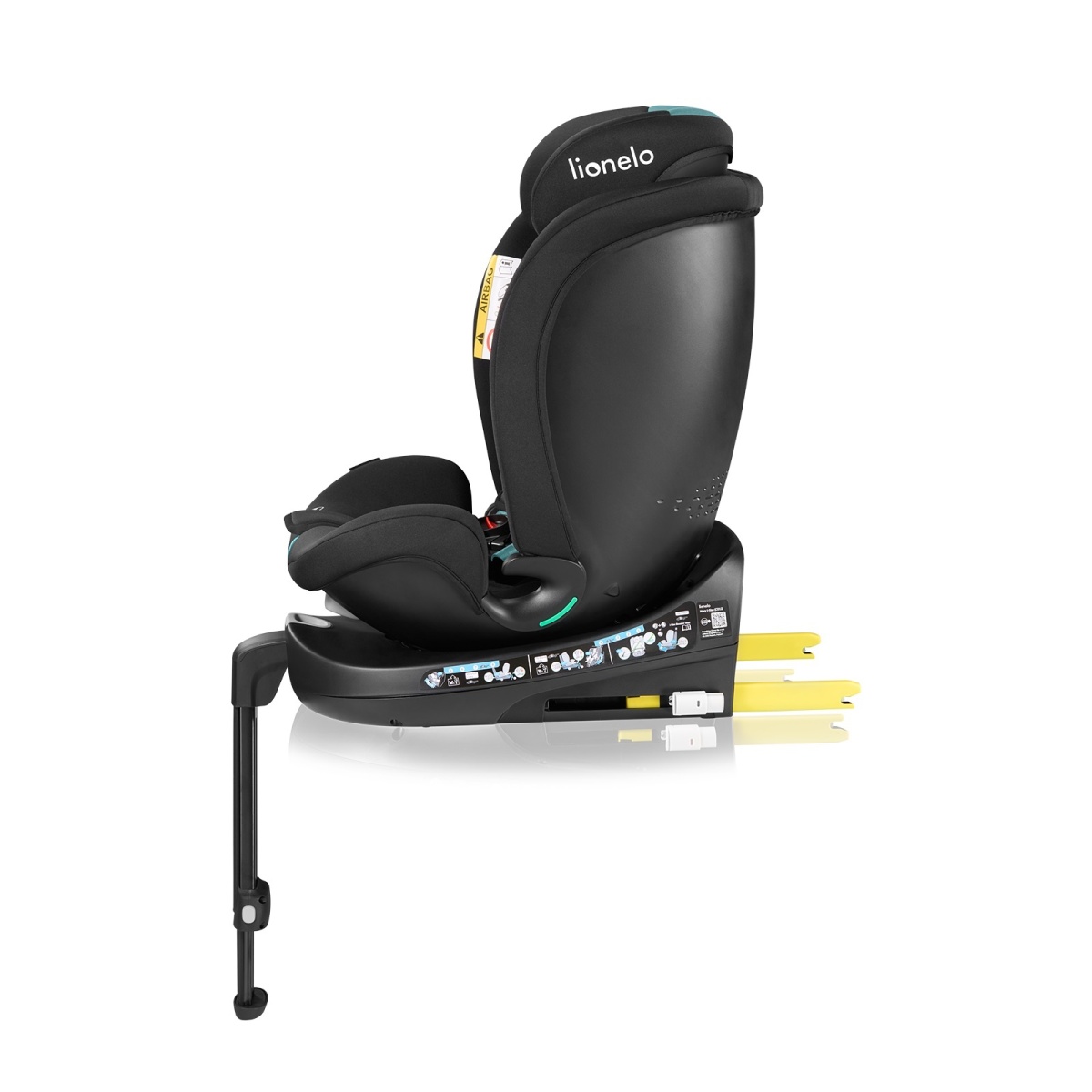 LIONELO NAVY I- SIZE BLACK TURQUOISE