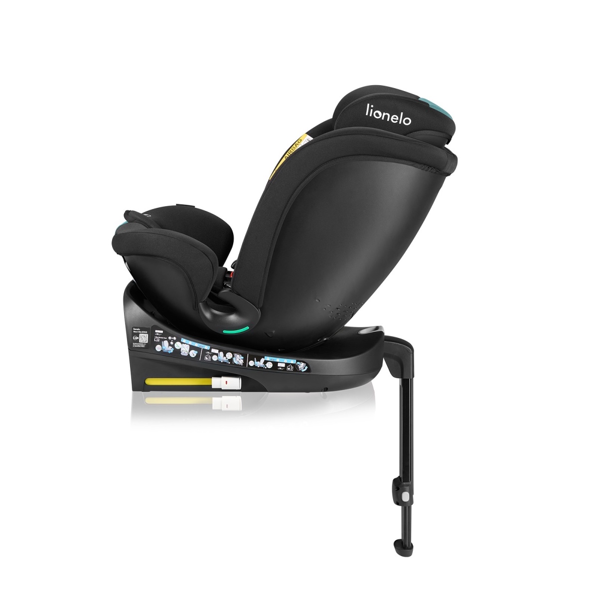 LIONELO NAVY I- SIZE BLACK TURQUOISE