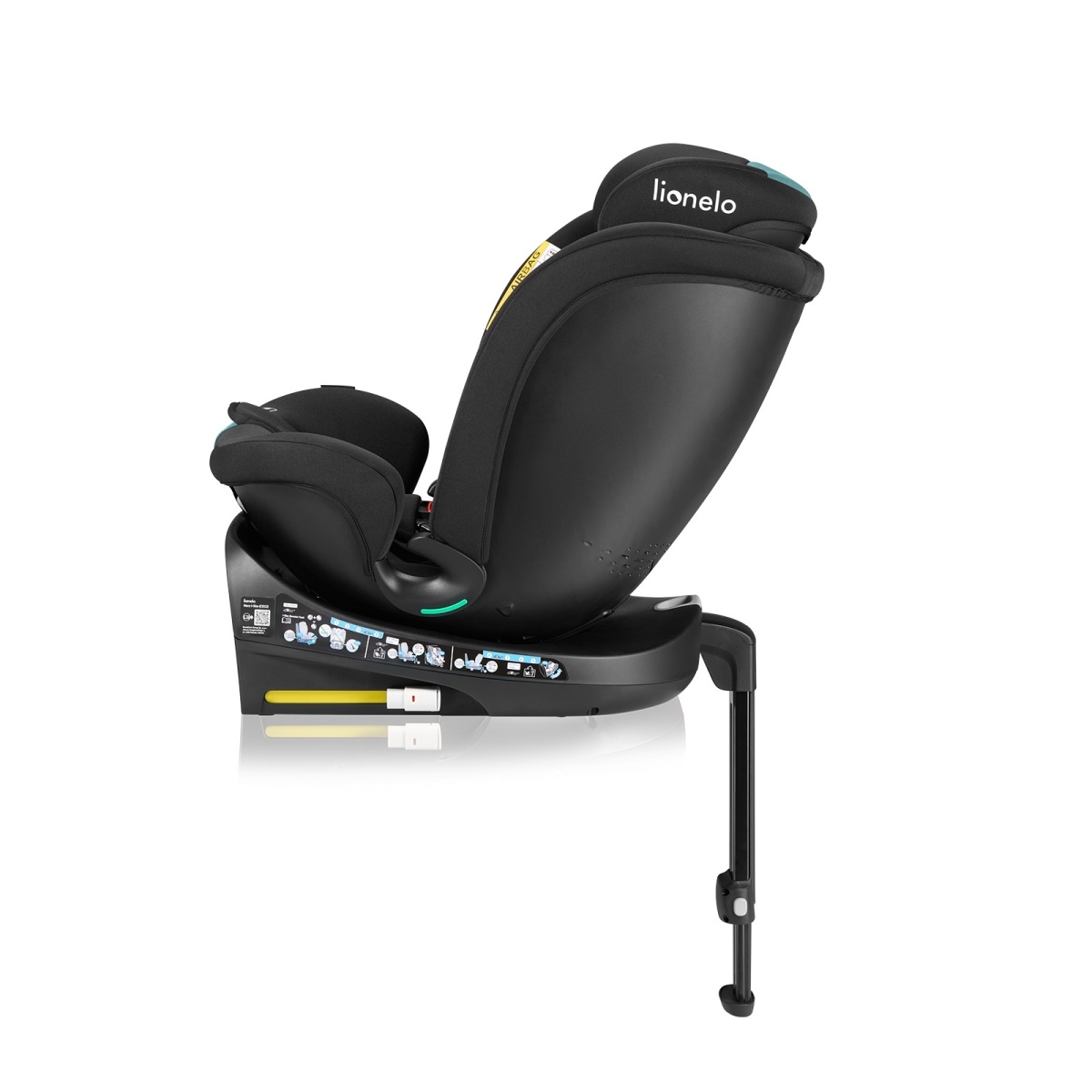 LIONELO NAVY I- SIZE BLACK TURQUOISE