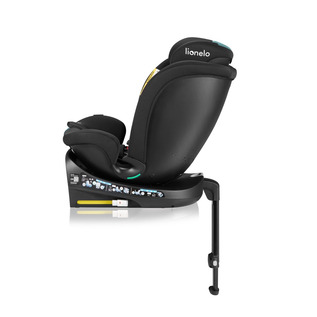 LIONELO NAVY I- SIZE BLACK TURQUOISE