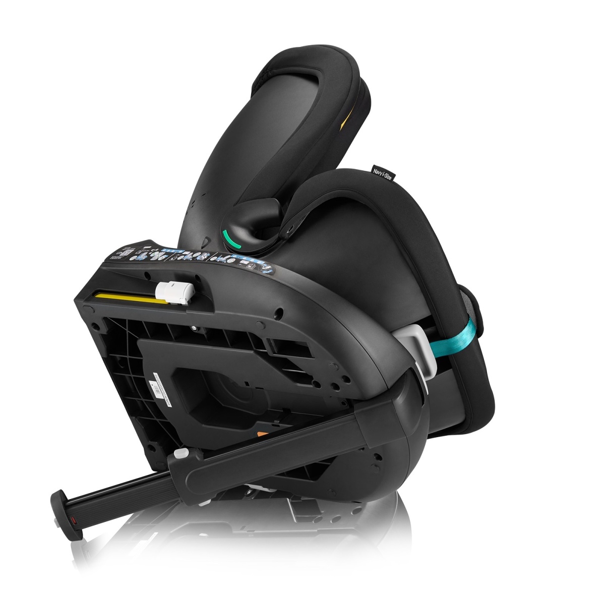 LIONELO NAVY I- SIZE BLACK TURQUOISE