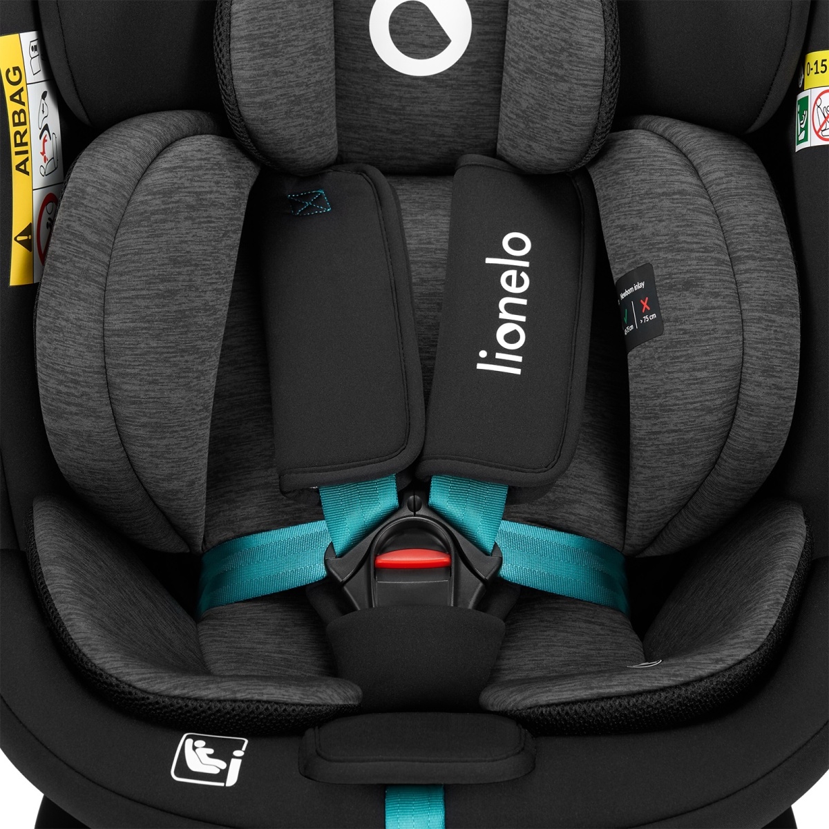 LIONELO NAVY I- SIZE BLACK TURQUOISE