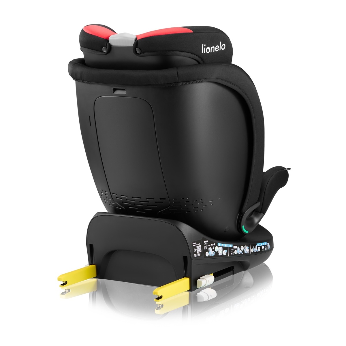 LIONELO NAVY I-SIZE BLACK RED