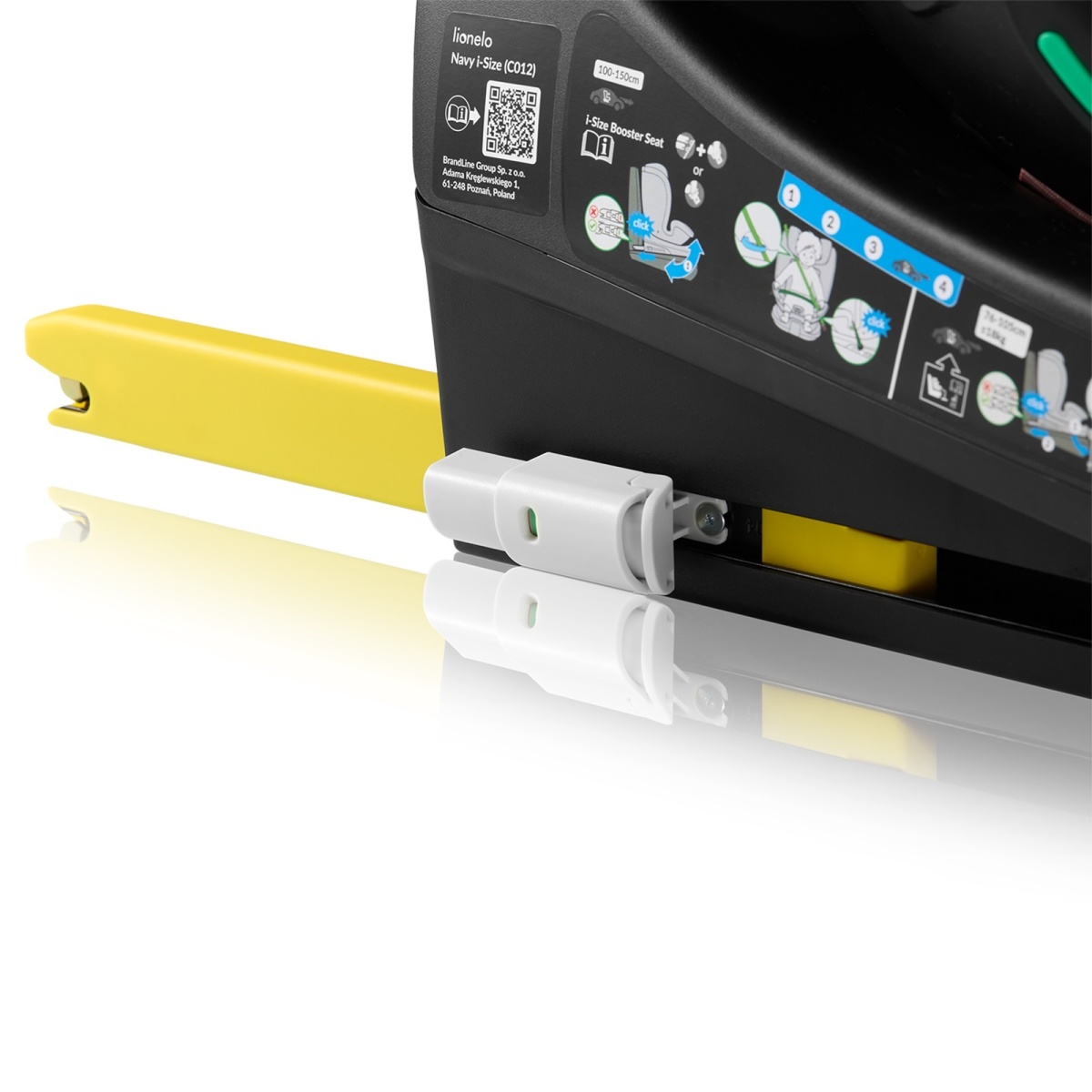 LIONELO NAVY I-SIZE BLACK ONYX