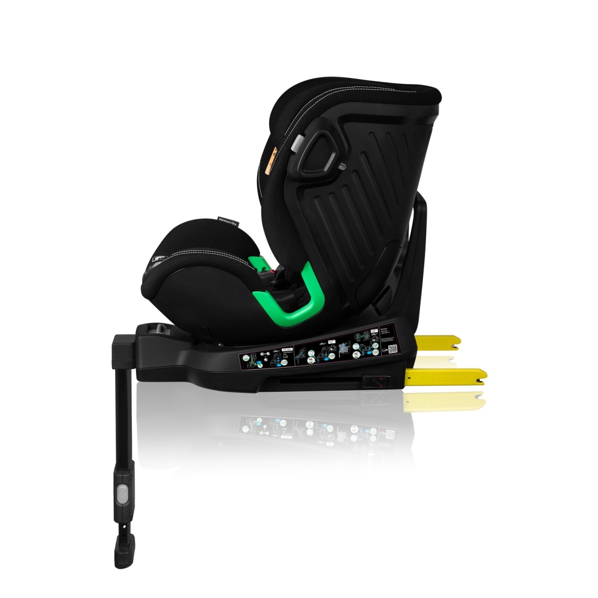 LIONELO HARMONY I-SIZE BLACK CARBON BAMBOO