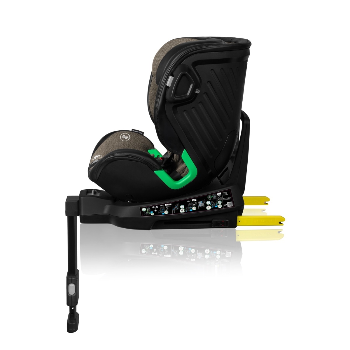 LIONELO HARMONY I-SIZE GREEN OLIVE LEATHER