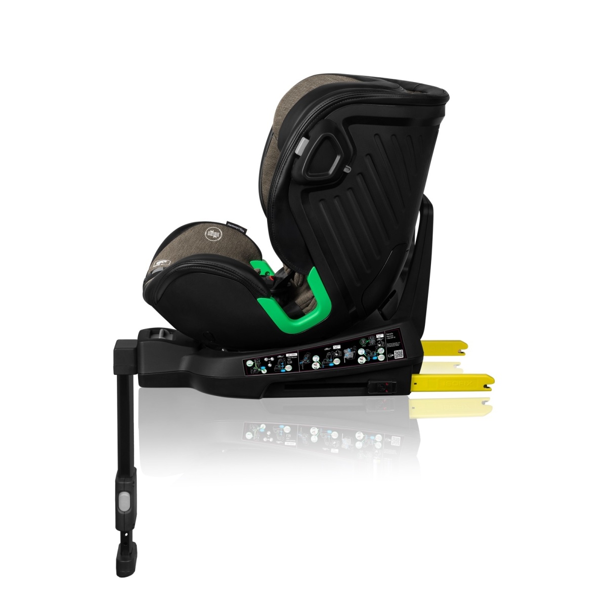 LIONELO HARMONY I-SIZE GREEN OLIVE LEATHER