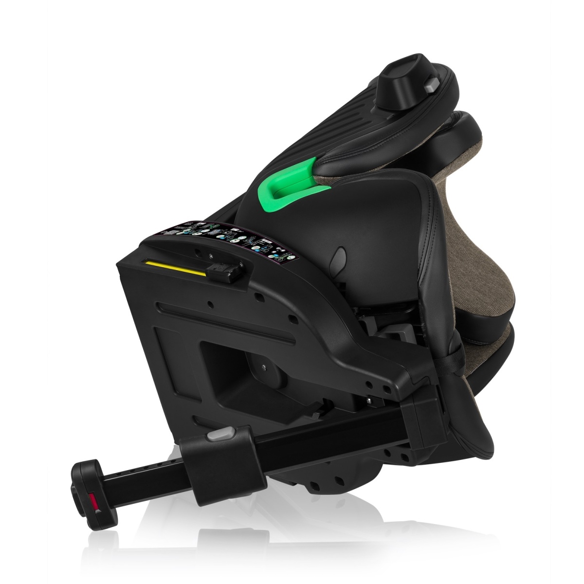 LIONELO HARMONY I-SIZE GREEN OLIVE LEATHER