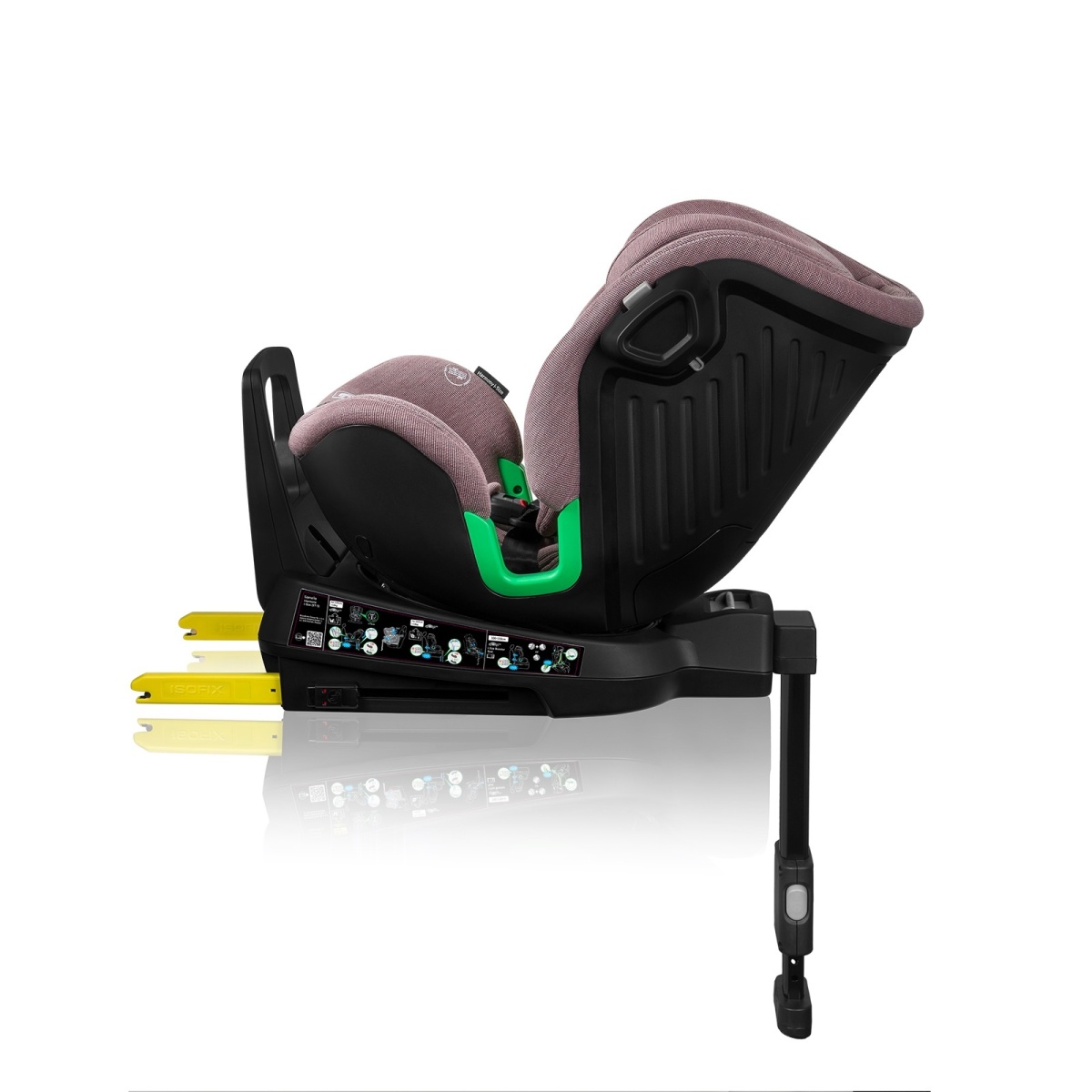 LIONELO HARMONY I-SIZE PINK MAUVE BAMBOO