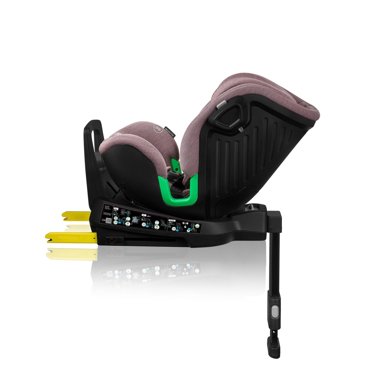 LIONELO HARMONY I-SIZE PINK MAUVE BAMBOO