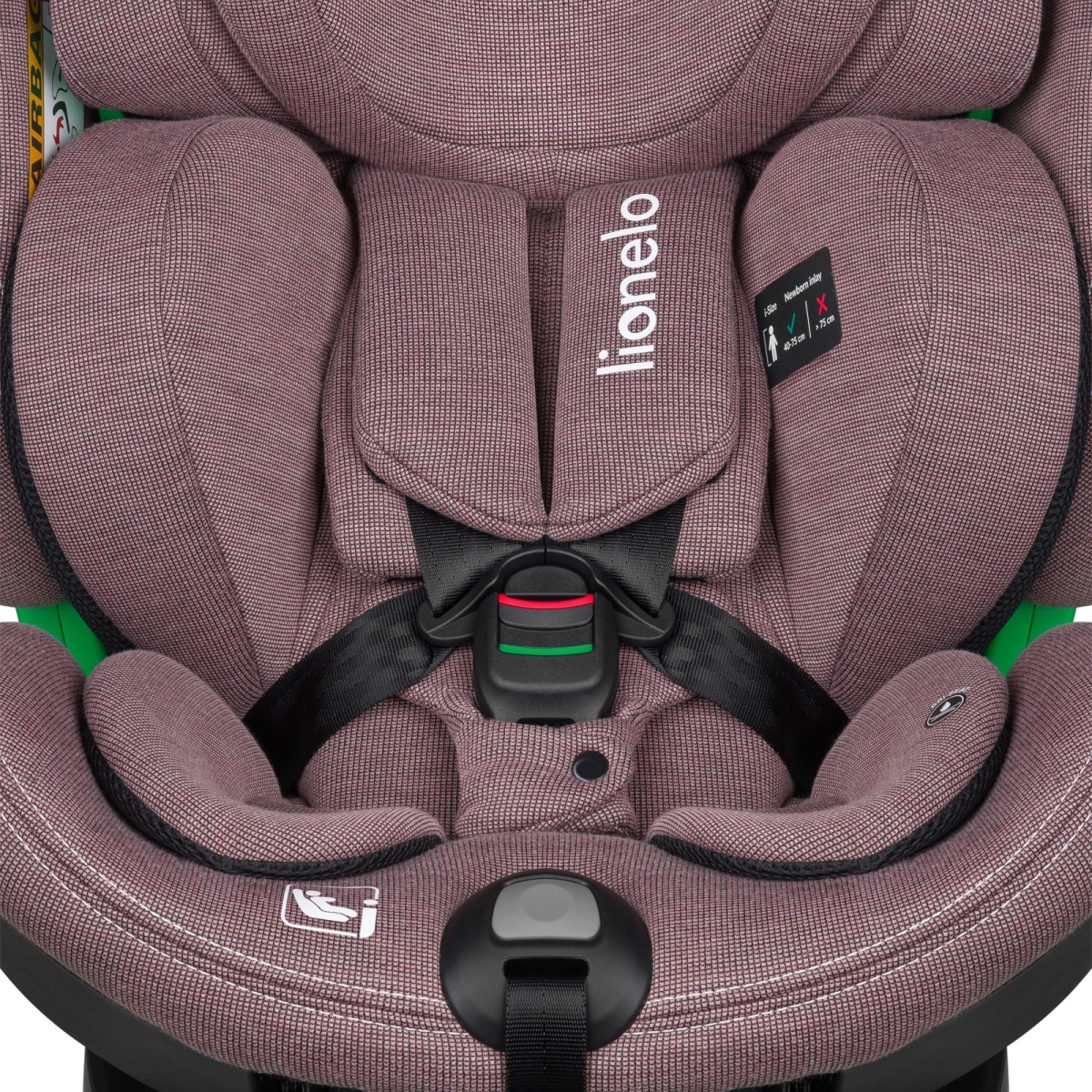 LIONELO HARMONY I-SIZE PINK MAUVE BAMBOO