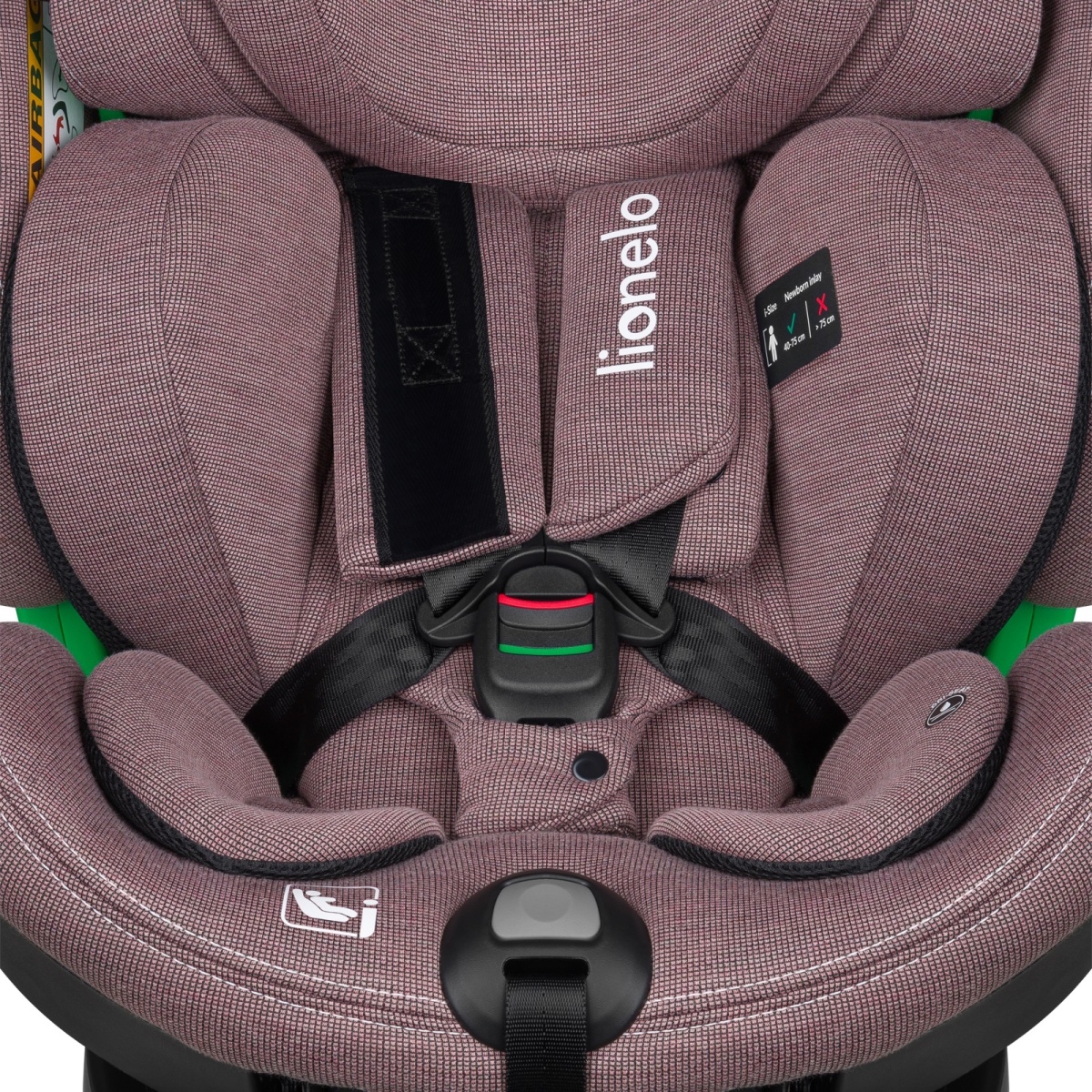 LIONELO HARMONY I-SIZE PINK MAUVE BAMBOO