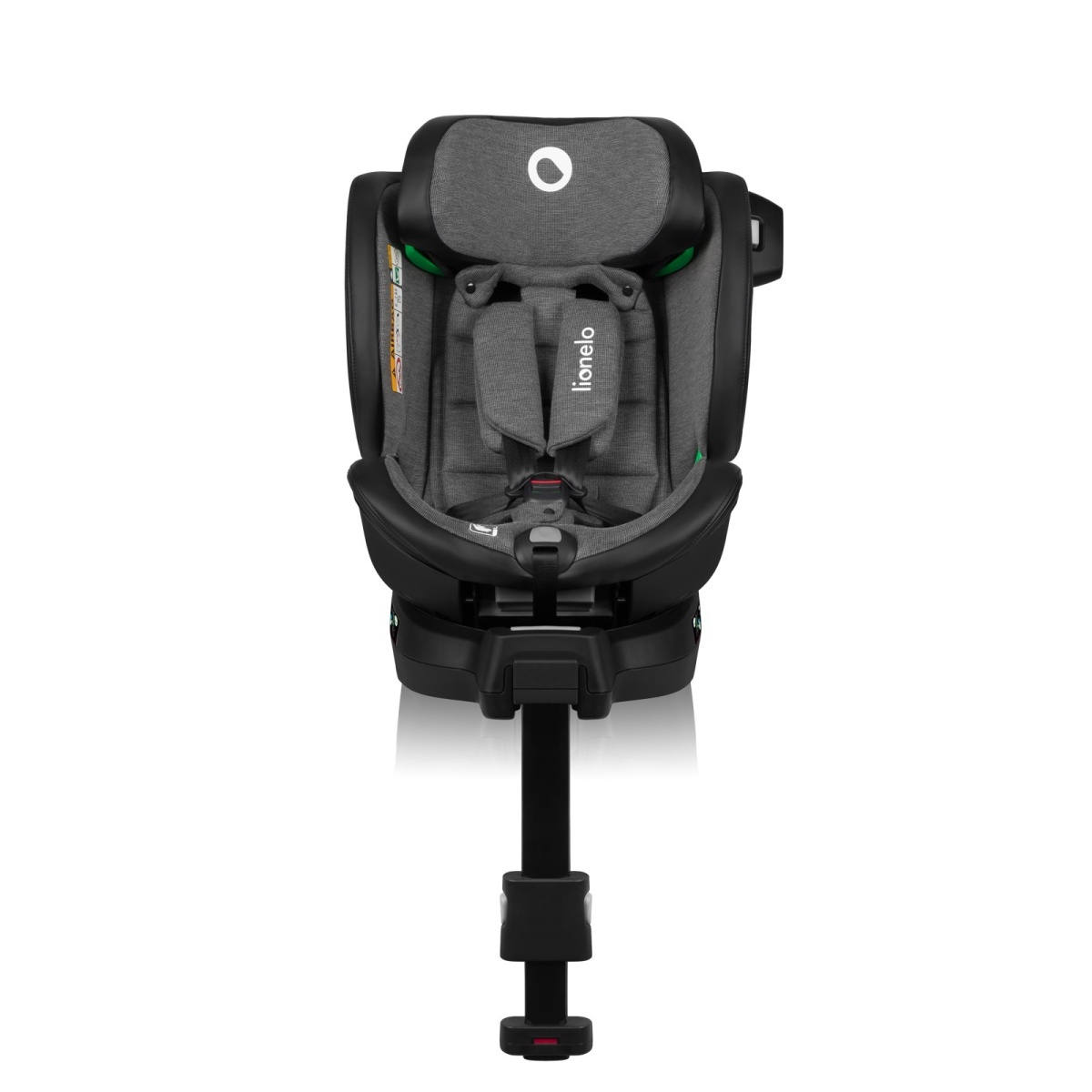 LIONELO HARMONY I-SIZE GREY GRAPHITE LEATHER