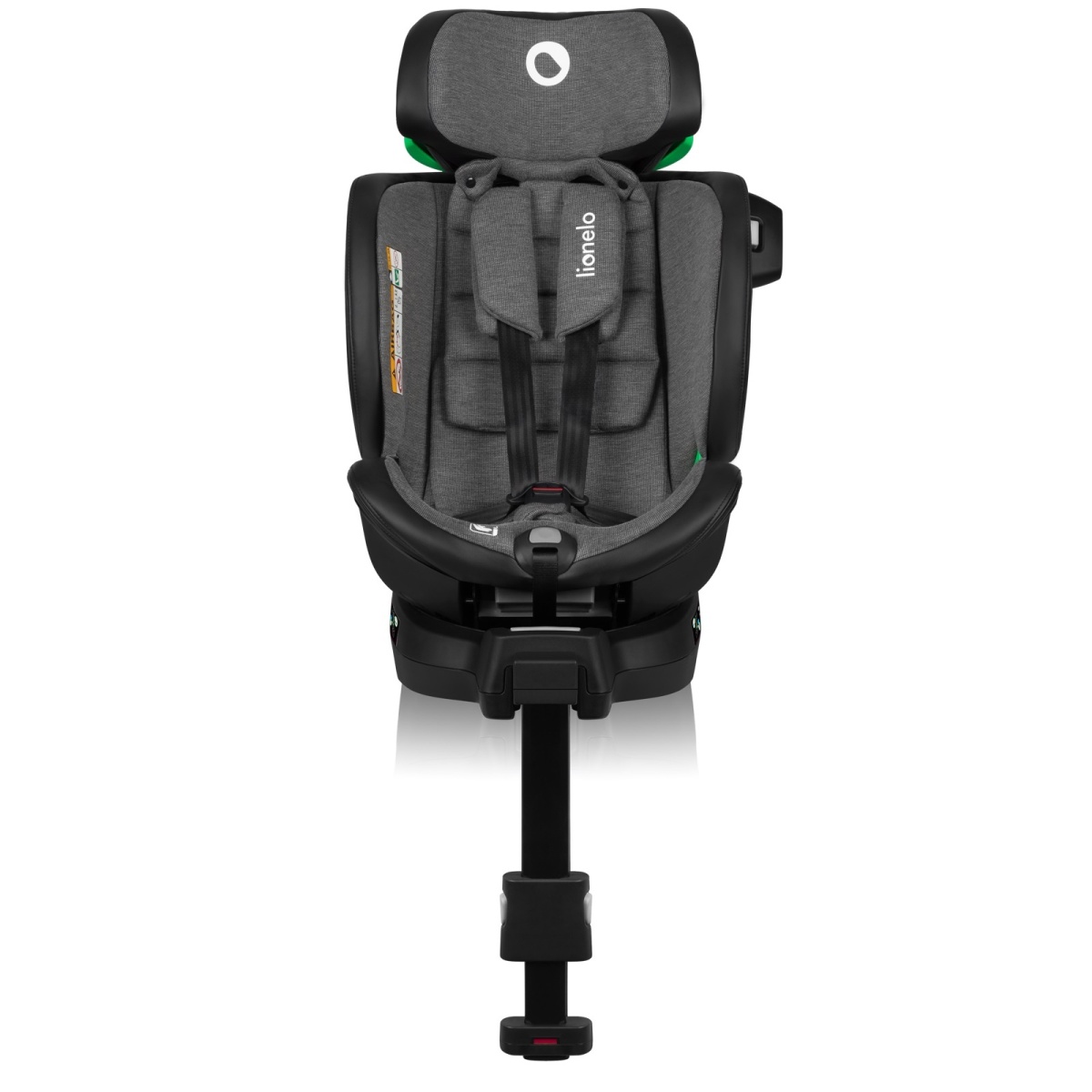 LIONELO HARMONY I-SIZE GREY GRAPHITE LEATHER