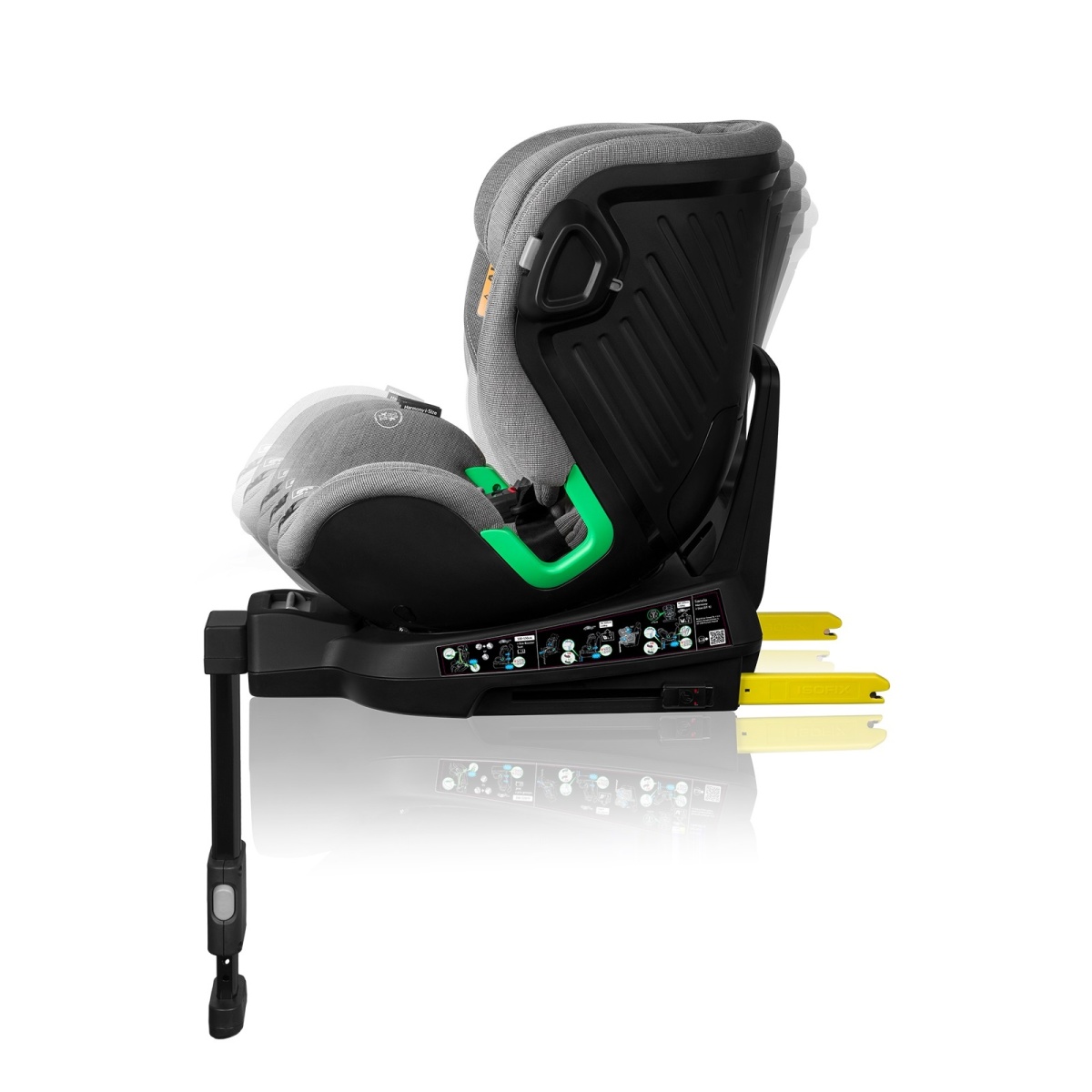 LIONELO HARMONY I-SIZE GREY CONCRETE BAMBOO