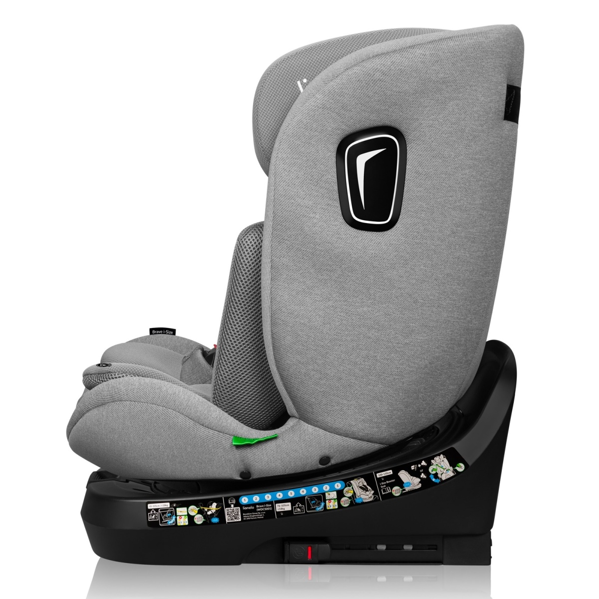 LIONELO BRAVE I-SIZE GREY STONE