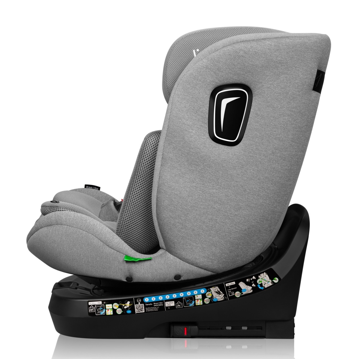 LIONELO BRAVE I-SIZE GREY STONE