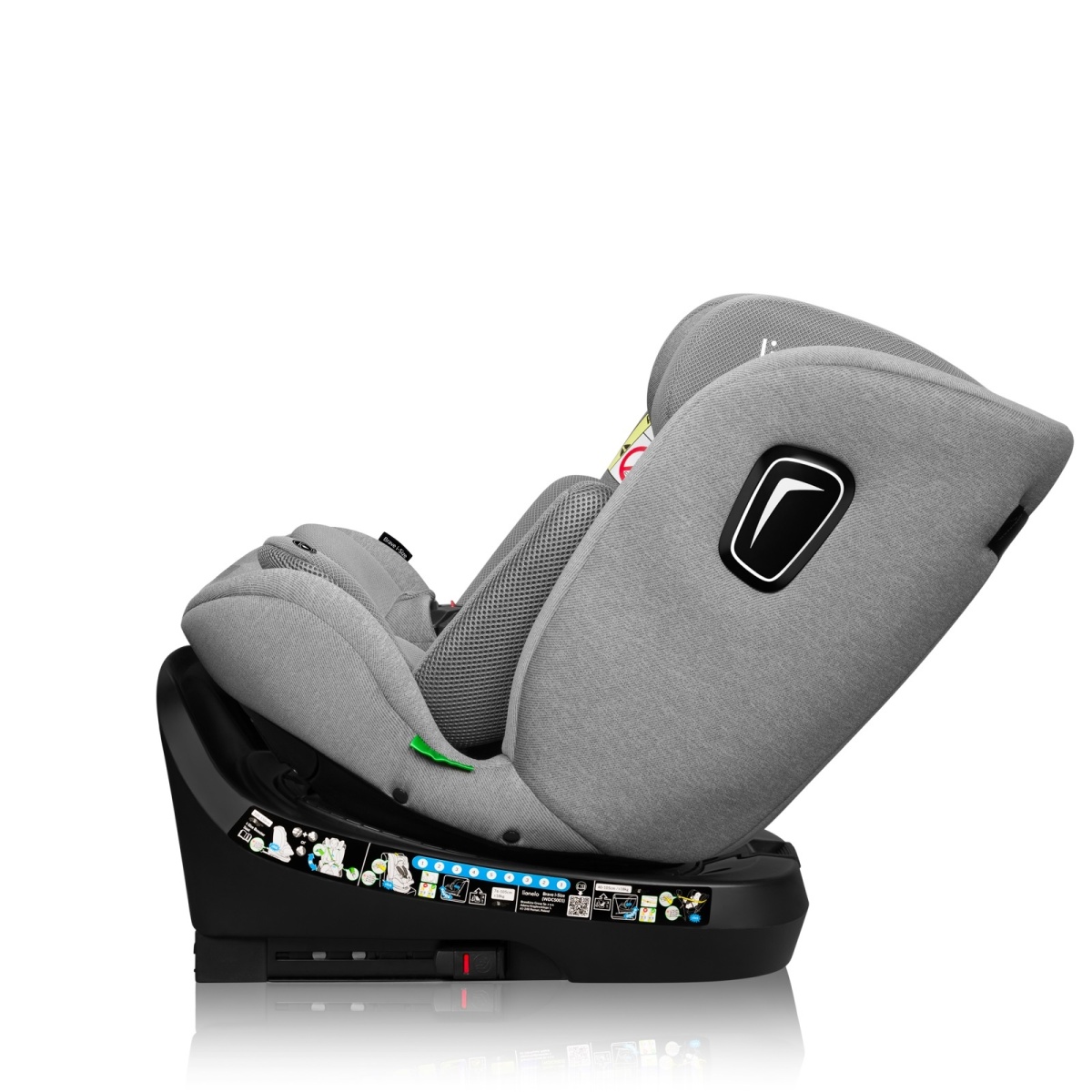 LIONELO BRAVE I-SIZE GREY STONE